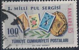 Türkei Turkey Turquie - Briefmarkenausstellung „Ankara 65“ (MiNr: 1969) 1965 - Gest. Used Obl - Gebraucht