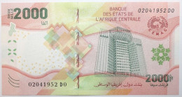 États D'Afrique Centrale - 2000 Francs - 2020 - PICK 702 - NEUF - États D'Afrique Centrale