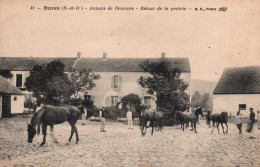 Bures-sur-Yvette (Seine & Oise) Annexe De Remonte, Retour Des Chevaux De La Prairie - Carte B.F. N° 41 Non Circulée - Bures Sur Yvette