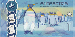 ANTARCTICA 1 Dollar 1 Décembre 2015  A11499  POLYMER  UNC Manchots - Fictifs & Spécimens