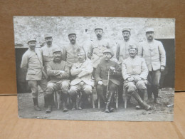 MAGNEUX (51) Carte Photo GUERRE 1914-18 Groupe De Militaires  261ème Territorial COSNE (58) - Andere & Zonder Classificatie