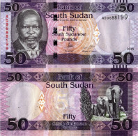 South Sudan / 50 Pounds / 2015 / P-14(a) / AUNC - South Sudan