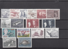 Greenland 1984-1985 - Full Years MNH ** - Años Completos