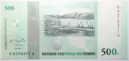 Congo (RD) - 500 Francs - 2010 - PICK 100a - NEUF - République Démocratique Du Congo & Zaïre