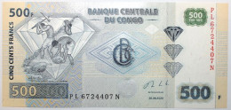 Congo (RD) - 500 Francs - 2020 - PICK 96c - NEUF - Democratische Republiek Congo & Zaire