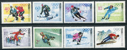 POLAND 1968 Winter Olympics, Grenoble MNH / **.  Michel 1820-27 - Nuevos