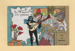 Cartes Humoristiques N°13 - Le Menestrel Et La Chatelaine - Gill Tailleur - 1900-1949
