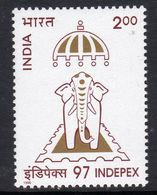 India 1996 Indepex '97 Stamp Exhibition, MNH, SG 1681 (D) - Neufs