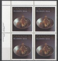 Canada - #1009 - MNH PB  Of 4 - Numeri Di Tavola E Bordi Di Foglio