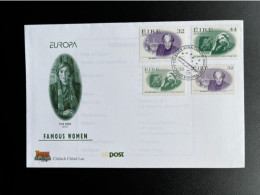 IRELAND 1996 FDC EUROPA FAMOUS WOMEN IERLAND EIRE - FDC