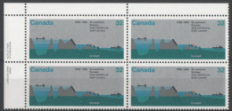 Canada - #1015 - MNH PB  Of 4 - Plaatnummers & Bladboorden