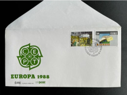 IRELAND 1988 FDC EUROPA CEPT TRANSPORT & COMMUNICATIONS IERLAND EIRE - FDC