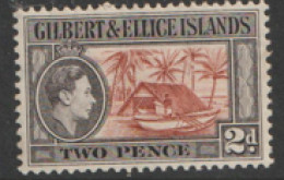 Gilbert And Ellice Islands   1939  SG  46  2d  Mounted Mint   - Gilbert & Ellice Islands (...-1979)