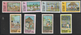 Tokeau    1976  SG   49a-56a  Local Activities    Unmounted Mint   - Tokelau