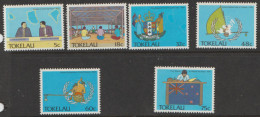 Tokeau    1988  SG  159-64   Political Development     Unmounted Mint   - Tokelau