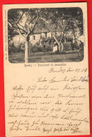 ZVU-04  Boudry  Pensionnat De Demoiselles  Dos Simple, Circulé 1903  - Boudry