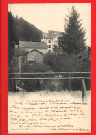 ZVU-05  Fleurier Hotel-Pension Beau-Site Kaufmann Propriétaire No 263 Avec Tampon Au Dos,  Dos Simple, Circulé 1903  - Fleurier