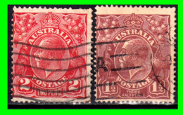 AUSTRALIA ( OCEANIA ) SELLOS  AÑO 1913 - 1923 JORGE V - Used Stamps