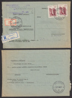 Death Décédé Vignette Label YUGOSLAVIA Registered Cover / AVIS De Réception Return Receipt POLSNIK Slovenia Postmark - Servizio