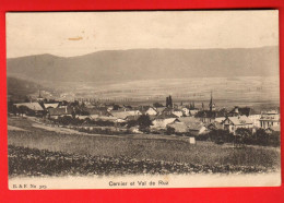 ZVU-27  Cernier Et Val De Ruz   Franco-Suisse No 325  Circulé 1920 - Cernier