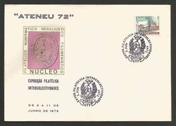 Portugal Cachet Commémoratif  Expo Philatelique Porto 1972 Event Postmark Stamp Expo - Postembleem & Poststempel