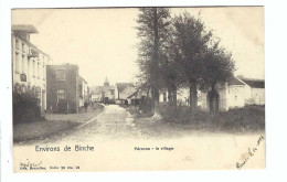 Péronne - Le Village Environs De Binche   1904 - Binche