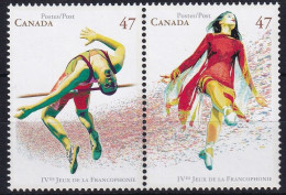 MiNr. 1971 - 1972 Kanada (Dominion) 2001, 28. Febr. Spiele Der Frankophonen Länder, Ottawa - Postfrisch/**/MNH - Ongebruikt