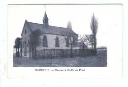 BAUDOUR  -  CHAPELLE N D DE PITIE     VED - Saint-Ghislain