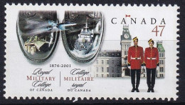 MiNr. 1991 Kanada (Dominion) 2001, 1. Juni. 125 Jahre Königliche Militärschule Postfrisch/**/MNH - Neufs