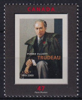 MiNr. 1994 Kanada (Dominion) 2001, 1. Juli. 1. Todestag Von Pierre Elliott Trudeau Postfrisch/**/MNH - Ongebruikt