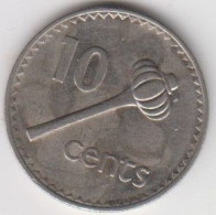 Fiji 10 Cents Coin 1995 Circulated Condition - Fidji