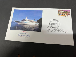 16-7-2023 (2 S 24) Cruise Ship Cover - MV Albatross (20078  - Signed By Ship's Captain (3 O4 10) - Other (Sea)