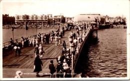 16-7-2023 (2 S 25) UK - Worthing Pier (sepia) Posted 1939 ? - Worthing