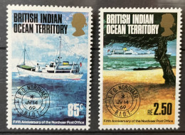 B.I.O.T. - MNH** - 1974  # 57/58 - Territorio Britannico Dell'Oceano Indiano