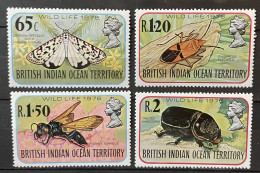 B.I.O.T. - MNH** - 1976  # 86/89 - Territorio Britannico Dell'Oceano Indiano