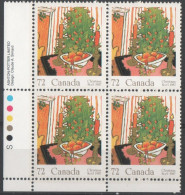 Canada - #1150 - MNH PB  Of 4 - Plaatnummers & Bladboorden