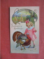 Embossed Thanksgiving  Ref 6134 - Giorno Del Ringraziamento