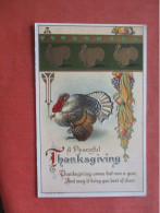 Embossed Thanksgiving  Ref 6134 - Thanksgiving