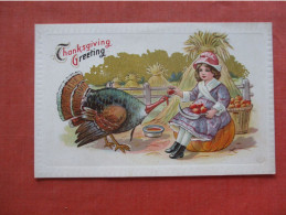 Embossed Thanksgiving  Ref 6134 - Thanksgiving