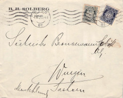 NORWAY - LETTER 1925 OSLO - SACHSEN/DE / *536 - Brieven En Documenten