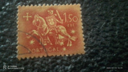 PORTEKİZ- 1950-60-                      1.50ESC         USED   FRAGMAN - Used Stamps