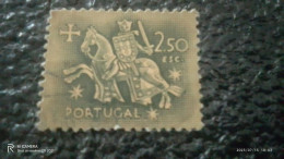 PORTEKİZ- 1950-60-                      2.50ESC         USED   FRAGMAN - Used Stamps