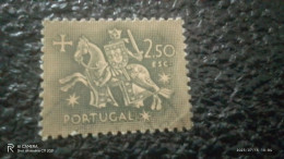 PORTEKİZ- 1950-60-                      2.50ESC         USED   FRAGMAN - Used Stamps