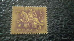 PORTEKİZ- 1950-60-                      5ESC         USED   FRAGMAN - Used Stamps