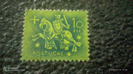 PORTEKİZ- 1950-60-                      10ESC         USED   FRAGMAN - Used Stamps