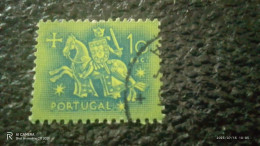 PORTEKİZ- 1950-60-                      10ESC         USED   FRAGMAN - Used Stamps