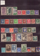 FRANCE 1941 LOT DE 40 TIMBRES ** / * / OBLITERES LOT 321 - Other & Unclassified