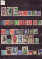 FRANCE 1941 LOT DE 40 TIMBRES ** / * / OBLITERES LOT 321 - Sonstige & Ohne Zuordnung