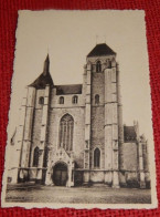 ZOUTLEEUW  -  3 POSTKAARTEN : " Sint Leonarduskerk " - " Sint Leonardusaltaar " - " Sint Leonardusbeeld "- - Zoutleeuw