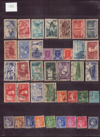 FRANCE 1931 / 40 LOT DE 39 TIMBRES ** / * / OBLITERES LOT 326 - Sonstige & Ohne Zuordnung